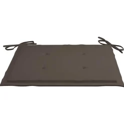MAISON EXCLUSIVE - Chaises pliables de jardin avec coussins lot de 8 teck solide