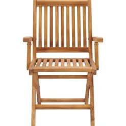 MAISON EXCLUSIVE - Chaises pliables de jardin avec coussins lot de 6 bois de teck