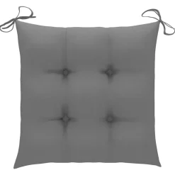 MAISON EXCLUSIVE - Chaises pliables de jardin avec coussins lot de 6 bois de teck