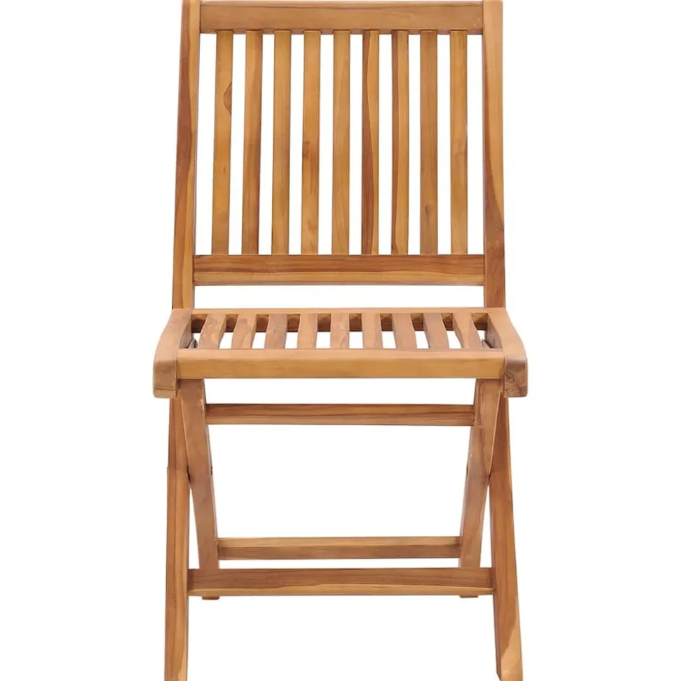 MAISON EXCLUSIVE - Chaises pliables de jardin avec coussins lot de 6 bois de teck