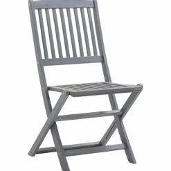 MAISON EXCLUSIVE - Chaises pliables d'extérieur lot de 6 bois d'acacia solide