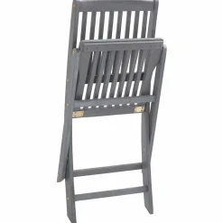 MAISON EXCLUSIVE - Chaises pliables d'extérieur lot de 6 bois d'acacia solide