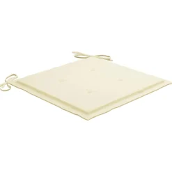 MAISON EXCLUSIVE - Chaises pliables de jardin avec coussins lot de 8 teck solide