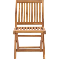 MAISON EXCLUSIVE - Chaises pliables de jardin avec coussins lot de 6 bois de teck
