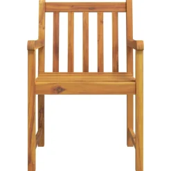 MAISON EXCLUSIVE - Chaises de jardin lot de 8 56x55,5x90 bois massif d'acacia