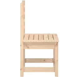 MAISON EXCLUSIVE - Chaises de jardin lot de 2 50x48x91,5 cm bois massif de pin