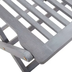 MAISON EXCLUSIVE - Chaises pliables d'extérieur lot de 6 et coussins bois d'acacia