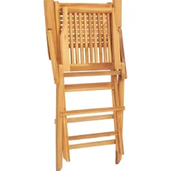 MAISON EXCLUSIVE - Chaises de jardin pliantes lot de 2 55x62x90cm bois massif teck