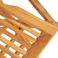 MAISON EXCLUSIVE - Chaises de jardin pliantes lot de 2 55x62x90cm bois massif teck