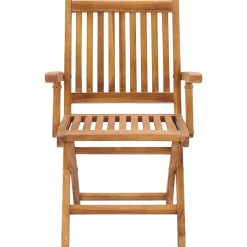 MAISON EXCLUSIVE - Chaises pliables de jardin avec coussins lot de 6 bois de teck