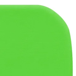 MAISON EXCLUSIVE - Chaises longues pliables lot de 2 acier et tissu vert