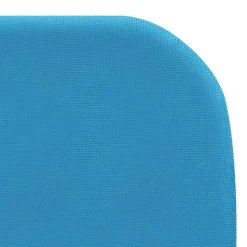 MAISON EXCLUSIVE - Chaises longues pliables lot de 2 acier et tissu bleu