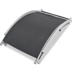MAISON EXCLUSIVE - Chaises longues lot de 2 noir et gris