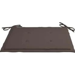 MAISON EXCLUSIVE - Chaises pliables d'extérieur lot de 6 et coussins bois d'acacia