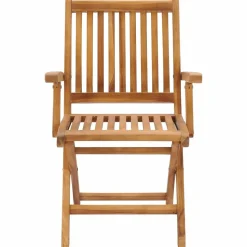 MAISON EXCLUSIVE - Chaises de jardin pliables lot de 2 bois de teck massif