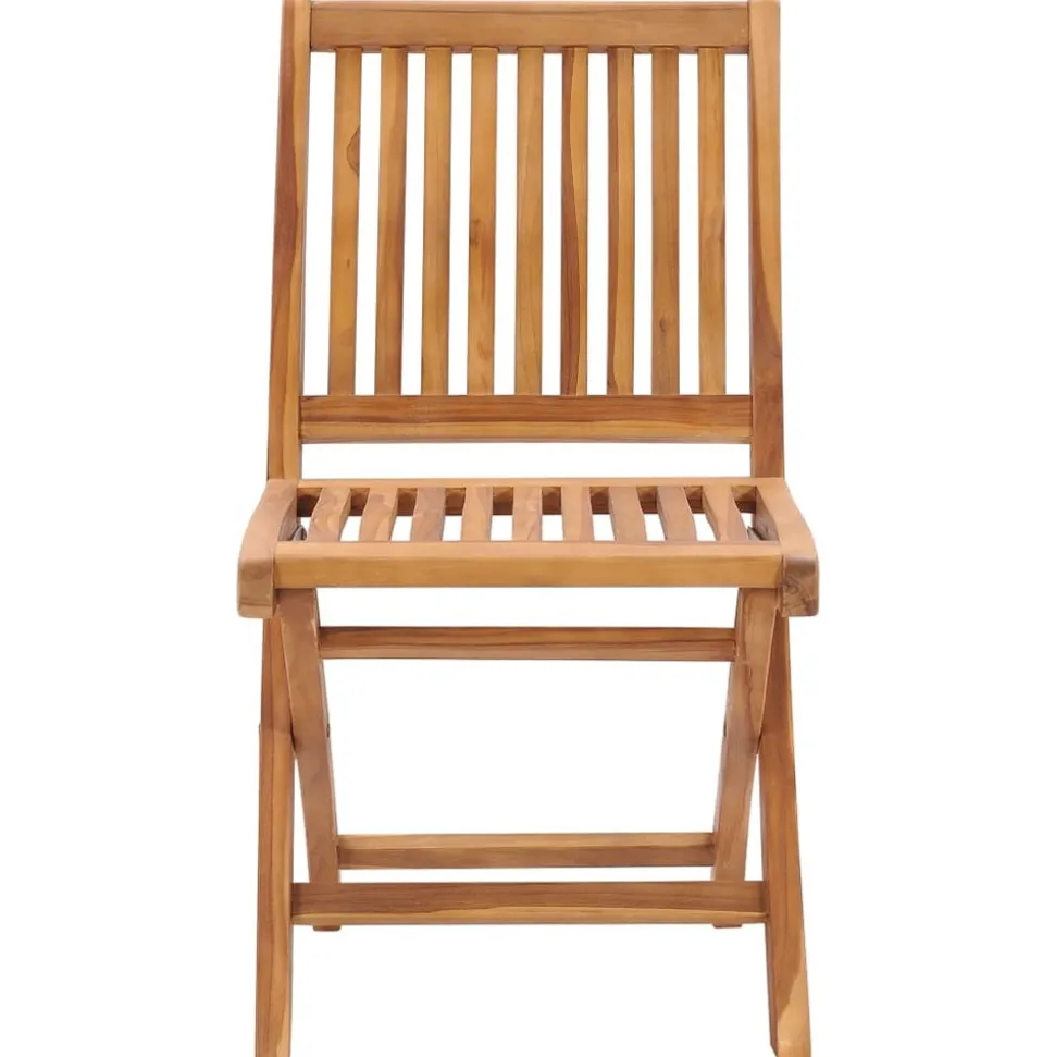 MAISON EXCLUSIVE - Chaises pliables de jardin avec coussins lot de 6 bois de teck