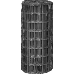 MAISON EXCLUSIVE - Clôture euro acier 10 x 0,8 m gris