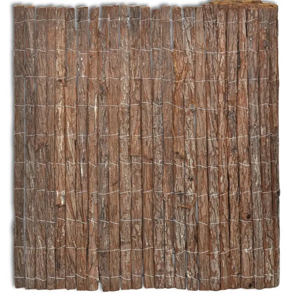 MAISON EXCLUSIVE - Clôture en écorce 400 x 100 cm