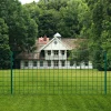 MAISON EXCLUSIVE - Clôture euro acier 20x1,5 m vert
