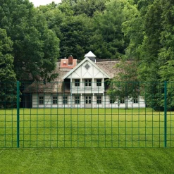 MAISON EXCLUSIVE - Clôture euro acier 20x1,5 m vert