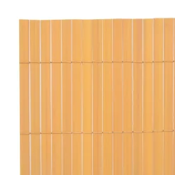 MAISON EXCLUSIVE - Clôture de jardin double face pvc 90 x 300 cm jaune