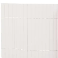 MAISON EXCLUSIVE - Clôture de jardin double face 110x300 cm blanc