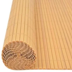 MAISON EXCLUSIVE - Clôture de jardin double face 110x300 cm jaune
