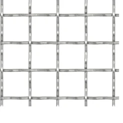 MAISON EXCLUSIVE - Clôture de jardin sertie acier inoxydable 50x50 cm 31x31x3 mm