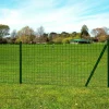 MAISON EXCLUSIVE - Clôture euro acier 25 x 1 m vert