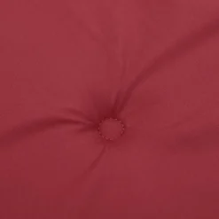 MAISON EXCLUSIVE - Coussin de chaise de terrasse rouge bordeaux (75+105)x50x4 cm