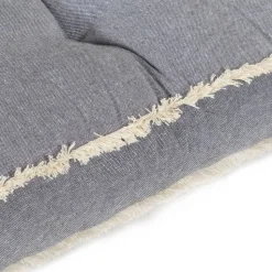 MAISON EXCLUSIVE - Coussin de canapé palette bleu 120x80x10 cm