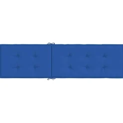 MAISON EXCLUSIVE - Coussin de chaise de terrasse bleu royal (75+105)x50x4 cm