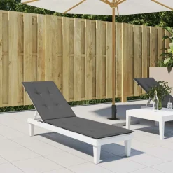 MAISON EXCLUSIVE - Coussin de chaise de terrasse anthracite (75+105)x50x4 cm