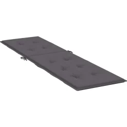 MAISON EXCLUSIVE - Coussin de chaise de terrasse anthracite (75+105)x50x4 cm