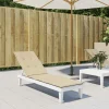 MAISON EXCLUSIVE - Coussin de chaise de terrasse beige (75+105)x50x4 cm