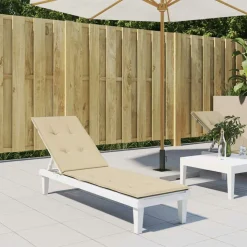MAISON EXCLUSIVE - Coussin de chaise de terrasse beige (75+105)x50x4 cm