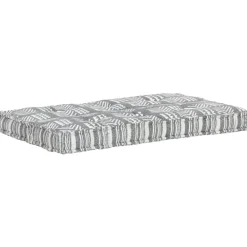 MAISON EXCLUSIVE - Coussin de canapé palette gris tissu patchwork