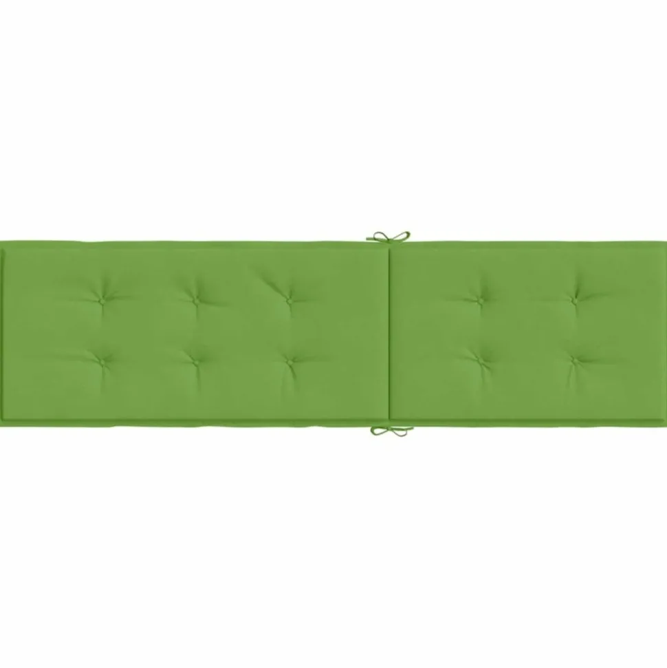 MAISON EXCLUSIVE - Coussin de chaise longue vert mélangé (75+105) x 50 x 4 cm tissu