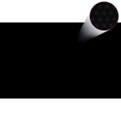 MAISON EXCLUSIVE - Couverture de piscine noir 260 x 160 cm pe