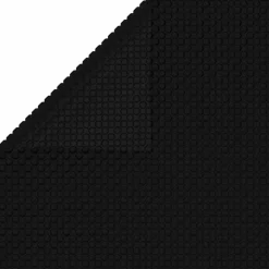 MAISON EXCLUSIVE - Couverture de piscine noir 260 x 160 cm pe