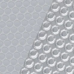 MAISON EXCLUSIVE - Couverture de piscine argenté 732x366 cm pe