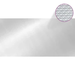 MAISON EXCLUSIVE - Couverture de piscine argenté 975x488 cm pe