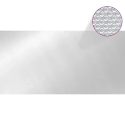 MAISON EXCLUSIVE - Couverture de piscine argenté 600x300 cm pe