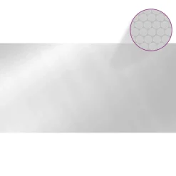 MAISON EXCLUSIVE - Couverture de piscine argenté 600x300 cm pe