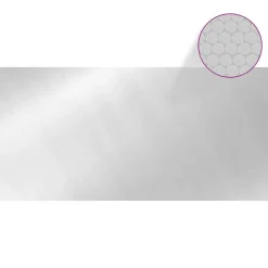 MAISON EXCLUSIVE - Couverture de piscine argenté 450x220 cm pe