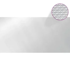 MAISON EXCLUSIVE - Couverture de piscine argenté 488x244 cm pe