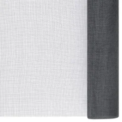 MAISON EXCLUSIVE - Écran en treillis fibre de verre 80x2000 cm gris