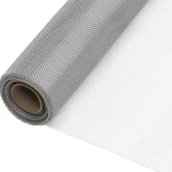 MAISON EXCLUSIVE - Écran en treillis acier inoxydable 112x500 cm argenté
