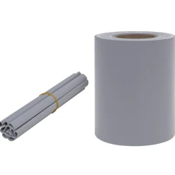 MAISON EXCLUSIVE - Écrans d'intimité de jardin 4 pcs pvc 35x0,19 m gris clair mat