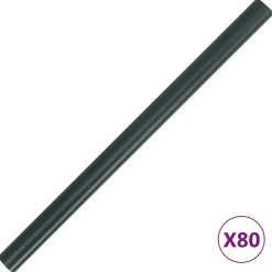 MAISON EXCLUSIVE - Écrans d'intimité de jardin 4 pcs pvc 35x0,19 m vert mat